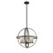 Z-Lite Kirkland 5 Light Pendant, Ashen Barnboard 472B20-ABB - alternate 3
